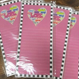 🌷4 Love Notepads